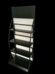 Customized Display Holder auto metal engine oil display racks Mobil one engine