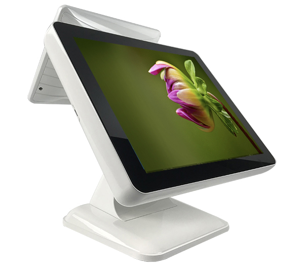 LED Backlight All In One POS Machine 15'' With Thermal Printer