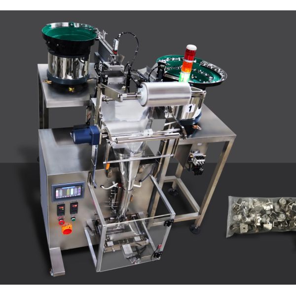 Screw Counting Packing Machine With Chain Screw Nuts Fastener Packaging Machine