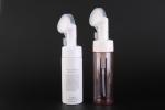 Cosmetic Empty Foaming Hand Soap Bottles With Cleansing Pad Bubble Brush 100ML