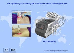Quality 80k Rf Cavitation Vacuum Device Ultrasonic Skin Lifting Fat Removal Lipo Laser Pads Beauty for sale