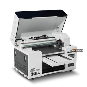 China Flatbed Digital Printing Machine Dual XP600 Head Ink Roll Sticker With Flatbed Tumbler on sale