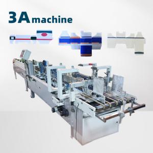 China PLC Control Automatic Box Folding And Gluing Machine 380V Zh700d on sale