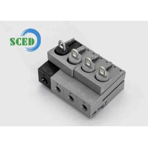 Quality Rated Current 30A Rail Mounted Terminal Blocks with Inflammability Class Inflammability Class and Screw Termination Type for sale