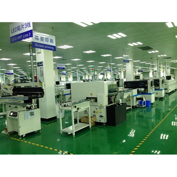 Semi-Automatic stenci pinter machine in SMT production line with led light