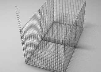 Galvanization Retaining Flood Control Welded Mesh Gabion