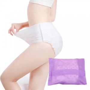 China Breathable White Disposable Women Period Pants for OEM ODM Distribution Needs on sale