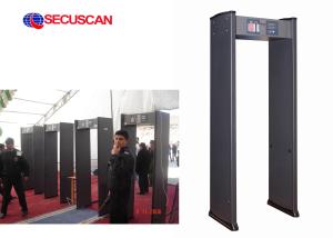 Quality Walk Through Metal Detector gate with Sound and light alarm for Security checkpoints for sale