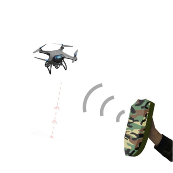 Portable Drone Counter Shield Handheld Quickly Interfere With Drones Within 3 Seconds