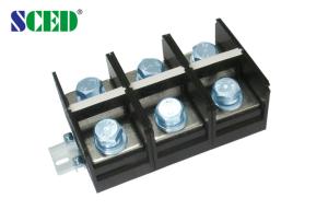 Quality 5.0mm Electric Power Terminal Blocks 300v 10a , 2p - 24p Euro Type Raising Series for sale