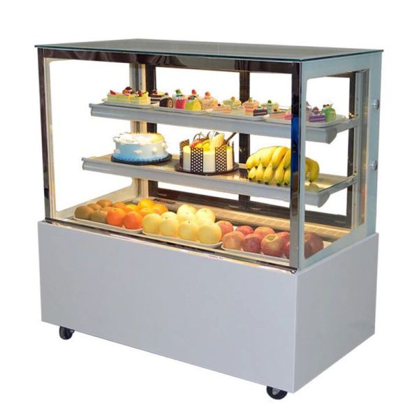 Buy R404a Refrigerated Cake Display Cabinets With Danfoss Compressor at wholesale prices