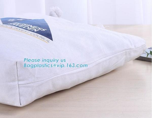 Eco reusable custom promotional cotton canvas food pouch handle carring bag,canvas best tote bags embroidered tote cloth