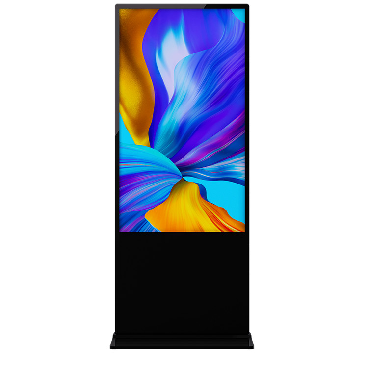 High Visibility HD Touch Screen Interactive LCD Display Energy Efficient Floor Stand for Retail Store for Shopping