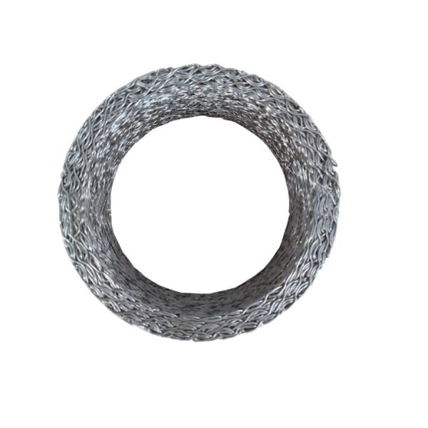 Truck Filtering Knitted Mesh Filter SS304 1L 40mm 50mm 60mm 80mm Muffler Damping Washer