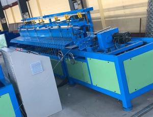 China Low Noise Fully - Automatic Chain Link Machine For 1.8-4mm Wire Diameter on sale