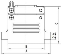 J30J-37A3 Micro Rectangular Electrical Connectors 37 Contact A3 Type