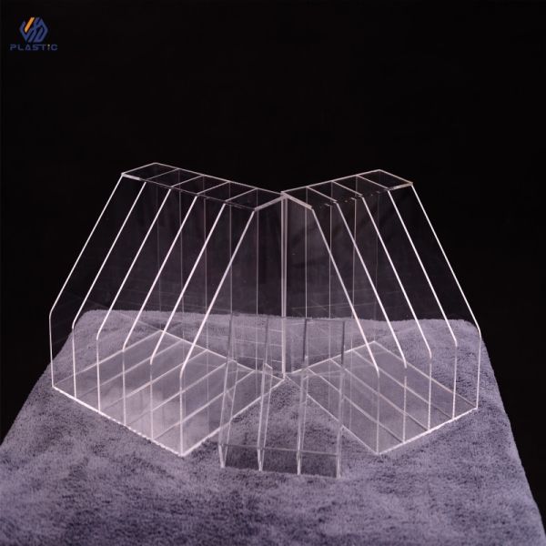 Acrylic Clear Storage Boxes Customized Design Organiser Box High Transparency