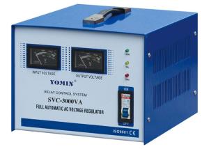 China 3000VA AC High Accuracy Stabilizer , Auto Voltage Stabilizer  / SVC Dual Display Stabilizer on sale