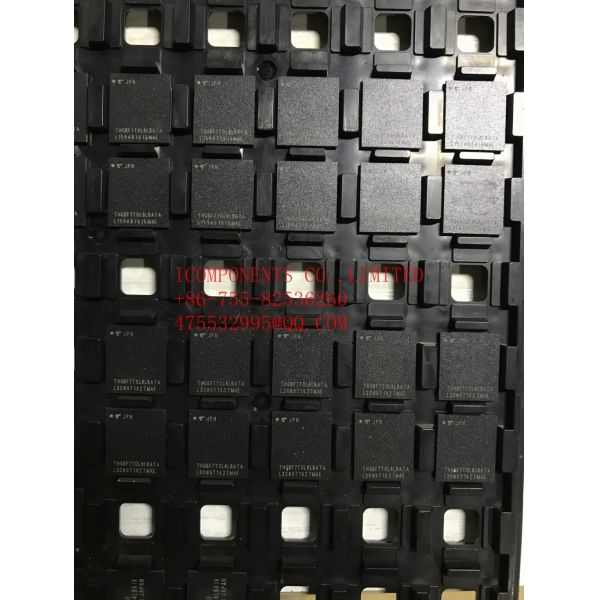THGAMRT0T43BAIR TOSHIBA Flash Serial e-MMC 3.3V 1T-bit 1T/256M/128M x 1/4-bit/8-bit 153-Pin FBGA