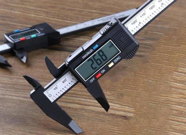 Buy 0.1 kg Digital Caliper With Screen 150 mm Micrometer Scale Ruler Auto Measuring Tools Vernier Accurate Instrument at wholesale prices
