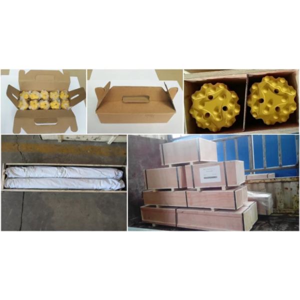 115mm Drilling Rig Tools , T51 Button Bit For Industrial Construction