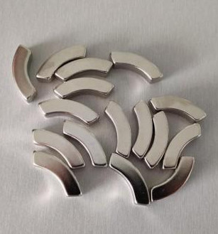 N35SH Arc NdFeB Magnets , Neodymium Arc Magnets For Computer / Automobile