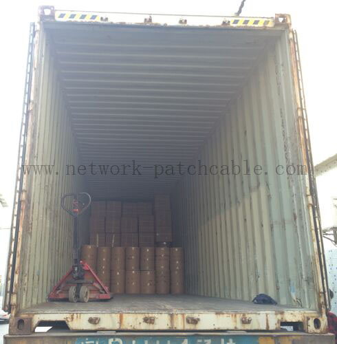 Telecommunication CE ISO Cat 5e Network Cable Standard Network PE Insulation