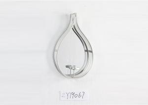 Quality LED Metal Decorative Wall Teardrop Sconce Candle Holder for sale