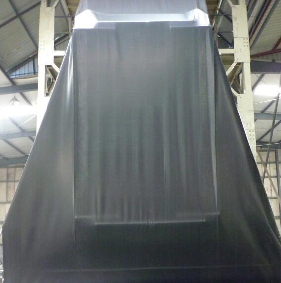 Buy ASTM Standard Geomembrane Sheet 60 Mil Hdpe Liner 1mm 2mm For Mining Projects Root Barrier at wholesale prices