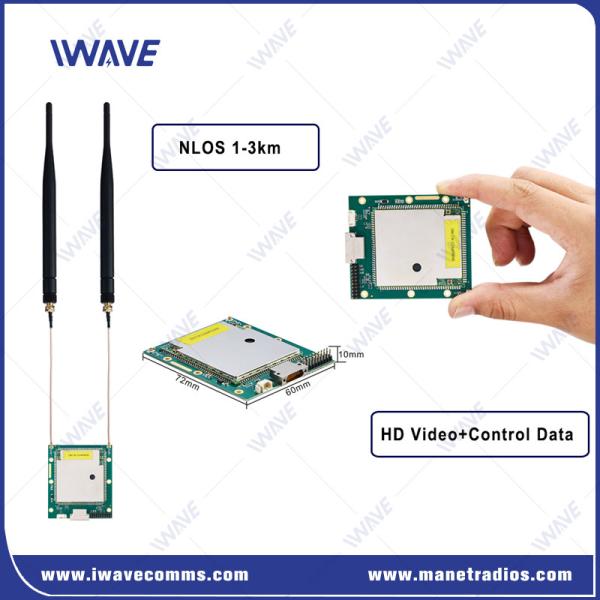 Buy Secure Wireless Link FHSS Mesh Manet Data Link Module For Robotics at wholesale prices