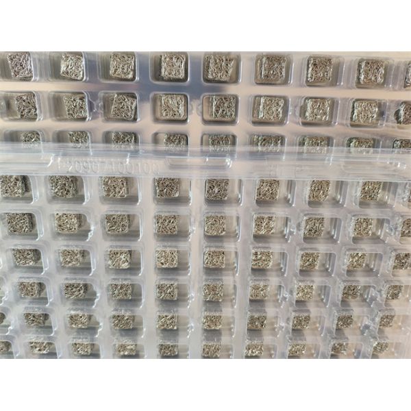 Greased Stainless Steel Knitted Wire Mesh Filter Gasket And Seals
