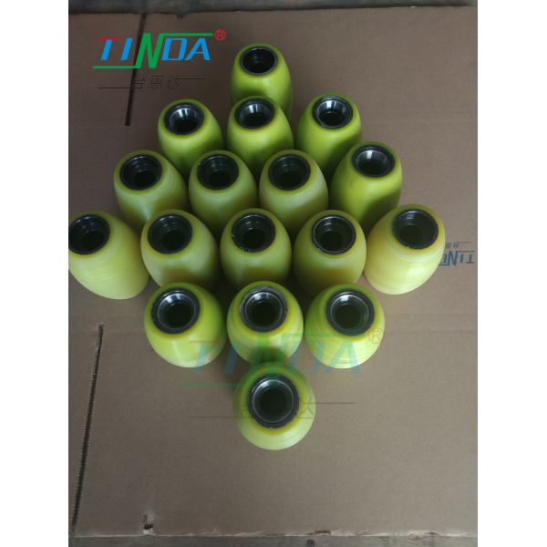 Heavy Duty Low Noise Mecanum Robot Wheel Customized Polyurethane Rubber with Steel Core