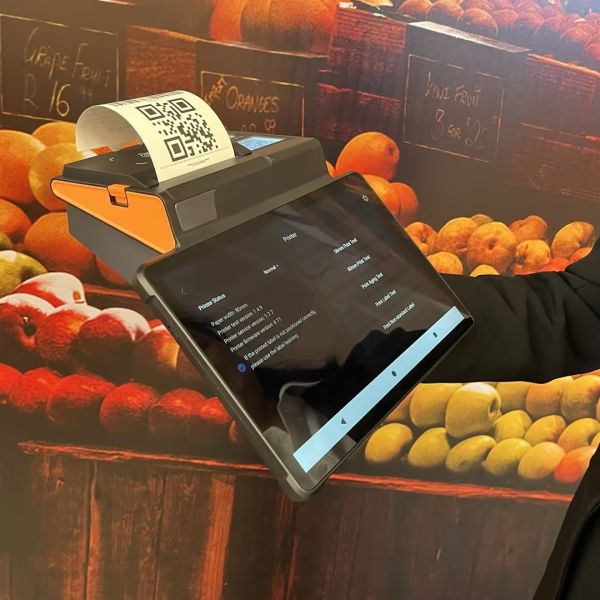 Android Payment Terminal Voice Call Supported Credit Card Terminal Wireless For Retail Store