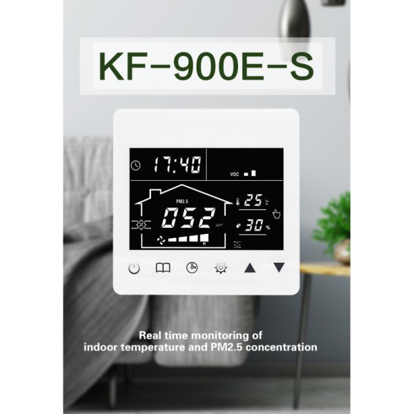 Smart Fresh Air Digital Ventilation Controller For HRV ERV Systems