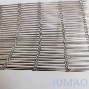 SS304 Mesh Cladding Panels Screen Facades Architectural