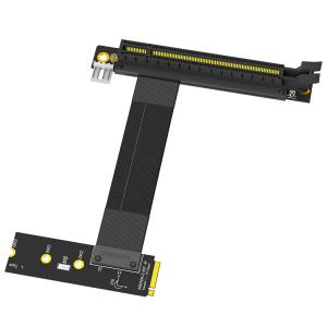 China M.2 NGFF Key M To PCI-E Express Extender Cable Graphics Card 16x PCIE Riser Adapter Card Nvme on sale