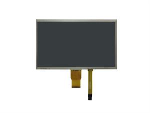 Quality 10.1-inch Resistive Touch LCD Panel 1024x600 Resolution 400 Nits Brightness With 50-pin FPC For Display And 4-pin 2.54 Housing For Touch for sale
