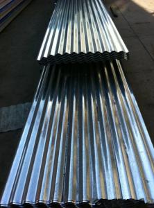 China 16 Gauge Corrugated Galvanized Steel Sheet 3 - 5 Tons Corrugated Tin Roofing Sheet on sale