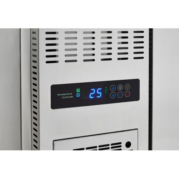 Hot Selling 2-Door Undercounter Commercial Refrigerator Chiller Counter Top Kitchen Refrigeration Equipment