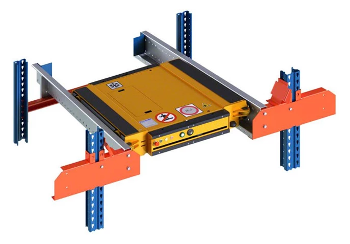 Professional Pallet Shuttle System , Storage Warehouse Racking System CE Approved