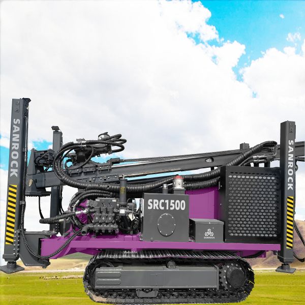 Geological Core Drilling Rig With Mud Pump Hydraulic Diamond Core Drilling Equipment