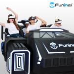 VR Simulator Indoor 9D VR Simulator Game Machine With 6 Seats 9d simulator
