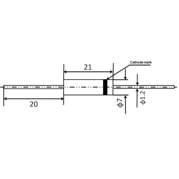 2CL103 2CL104 350mA High Voltage Rectifier Diode High Speed Switching