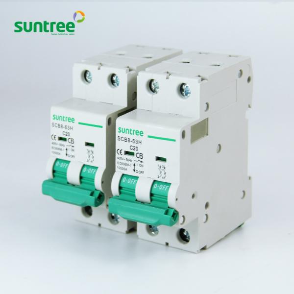 Buy IP40 Housing 4P 10kA 230V AC MCB Circuit Breakers at wholesale prices