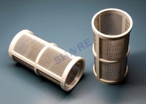 China 40um Stainless Steel Mesh Moulded Inline Pre Filter For Water Purifier on sale
