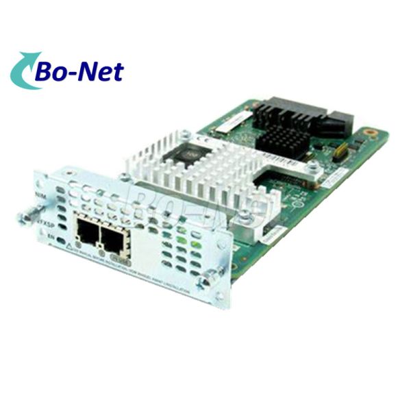 Original CISCO NIM-2FXSP ISR4000 Router Modules Cards 2-Port Network Interface Module