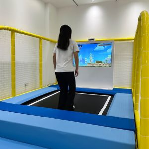 Interactive Trampoline Park Projector with 6 Games, 100-240V