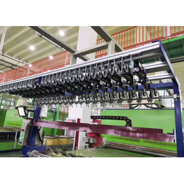 24 Lines Horizontal Copper Enamelling Machine For 0.3mm-0.7mm Wire