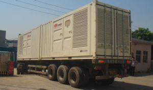 China Silence Sound Proof Oil Power Plant MAN Containerized Generate Set on sale