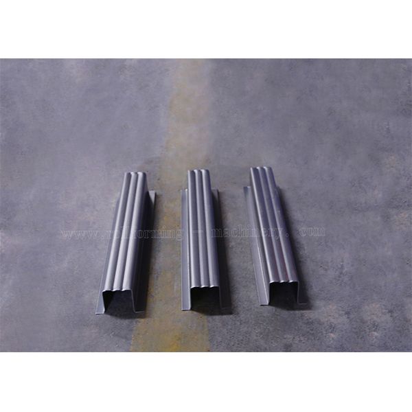 Hat Purlin Roll Forming Machine Galvanized Steel PLC Control